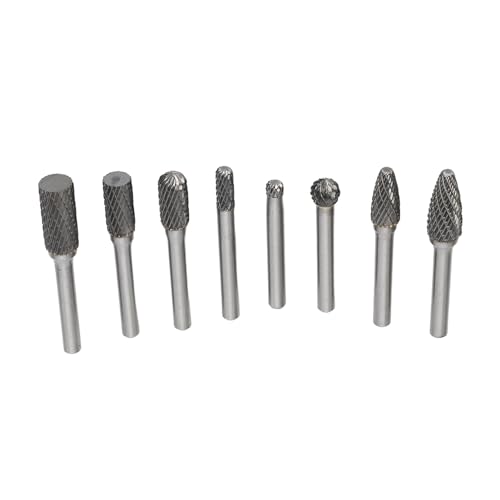 Set de 8 fresas de carburo para esmeriladora miniatura 1