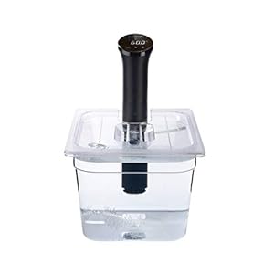 Polycarbonaat Sous Vide Container met Douane Gesneden deksel om het Anova Nano Sous Vide Cooker aan te passen