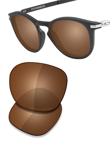 Image of SAUCER Premium Replacement Lenses & Earsocks for Oakley Pitchman R OO9439 Sunglasses