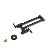 Montaje en pared para grifo de llenado de ollas Cocina fregadero grifo grifo latón montado en la pared alfiler mate negro grifo flotante con 24 'backing swing de doble unido Comercial de acero inoxida