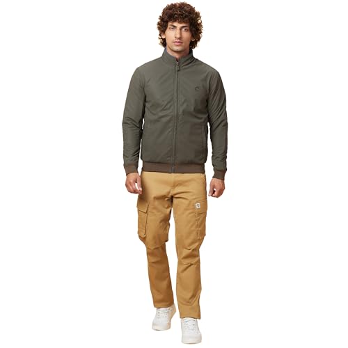 Image of Being Human Olive Coloured Men Sweater