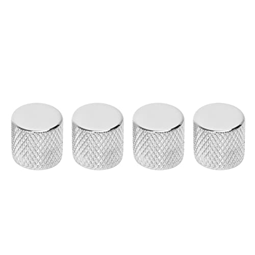 Bouton de Potentiomètre, Bouton de Potentiomètre en Métal Noir 4pcs Large compatibilité Bouton de Commande de Guitare… - Les Beatles, Paul McCartney, John Lennon, RIngo Starr, George Harrison Bouton de Potentiomètre, Bouton de Potentiomètre en Métal Noir 4pcs Large compatibilité Bouton de Commande de Guitare…