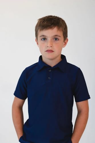 Boy's Polo Shirt Athletic Sports Classic Top Sizes 2-162