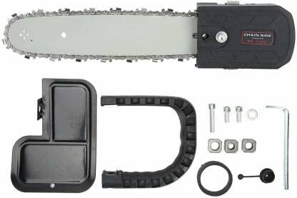 Sauran 12" Chainsaw Stand Bracket Set for Angle Grinder Machine for cutting wood Heavy duty Chain stand Corded Chainsaw (Without Battery) (B0B215FMHD) Amazon Price History, Amazon Price Tracker