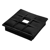 MAGICLULU Camper Bumper End Cap Quadratische Abwasserkappe für Wohnmobile Robust und Langlebig Einfacher Einbau Passend für Verschiedene Camping und Anhängerfahrzeuge