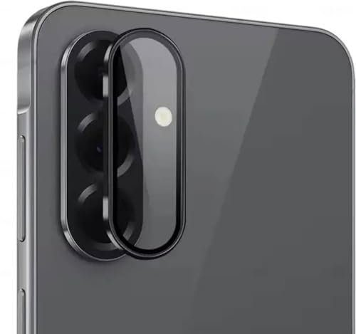 Image of Camera Lens Protector for Galaxy M17 A17 F17-9H Tempered Glass Ring Guard Shield Anti-Scratch Crystal Clear Protection (Black)