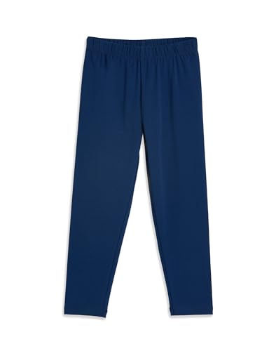 Image of Amazon Brand - Symbol Girl's Cotton Jersey Stretchable Leggings | Ankle Length | Aged 2-14 Years