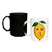 Nicolas Funny Cage Yellow Lemon Magic Mug magique, Funny novelty mug, christmas gift, kitchen accessory, meme game, colour changing mug