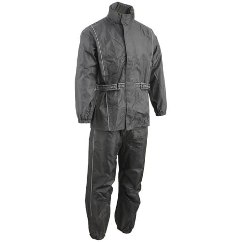 Image of Milwaukee Leather Men's Motorcycle Riding Water Resistant Rain Suit