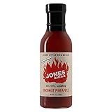 JONES BAR-B-Q Coconut Pineapple BBQ Sauce - Limited Edition