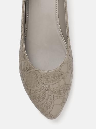 Image of Marc Loire Women's Slip-On Flat Ballerina Shoes for Casual Wear, Party and Formal Occasions