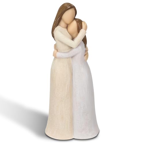 Carracci Gifts for Mom from Daughter, Mother Daughter Figurines, Resin