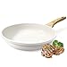 GiPP Keramik-Antihaft-Bratpfanne – 24 cm gesunde, ungiftige Pfanne, induktionsgeeignet, PFAS- & PFOA-frei, spülmaschinenfest, mit kühlem Griff