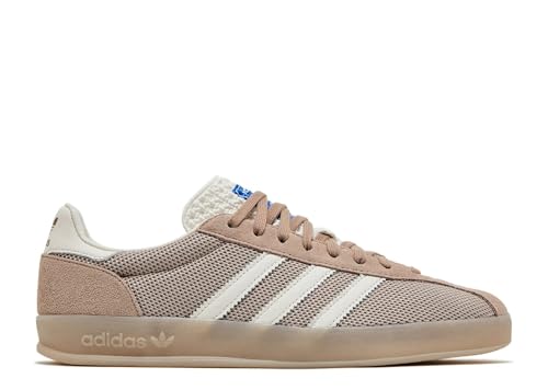 Image of adidas Gazelle Indoor Pro Men's Shoes, Brown /Shock Yellow /Charcoal, Size 9.5