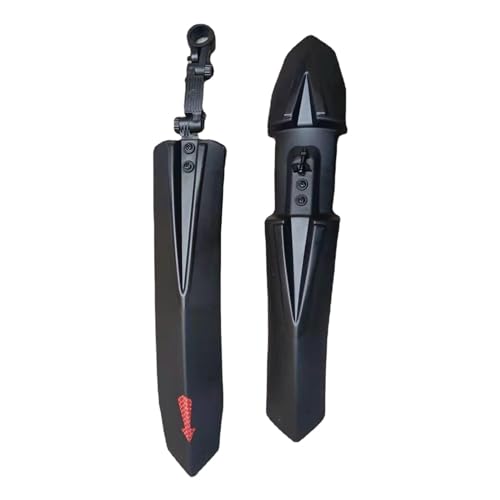 kowaku Bike Mudguard Set Bike Front & Rear Fenders Simple Installation Spare Parts Portable Mud Guard Mudflap for Road Bike Outdoor, Pp Buckle
