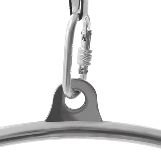 Aerial Flying Rings Set - Professional, Aerial Rings Equipment - Fully Strength Tested & Certified Aerial Ring with Rigging Kit, Tape, Storage Bag, for Circus, Home Yoga