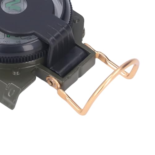 Brújula Compacta de Aleación de Aluminio para Camping miniatura 4