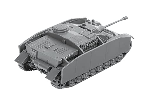 Zvezda - Modelo plástico German Stug IV escala 1/100 miniatura 4