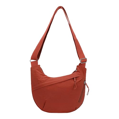 Sac croissant bandoulière en nylon pour le voyage et le shopping