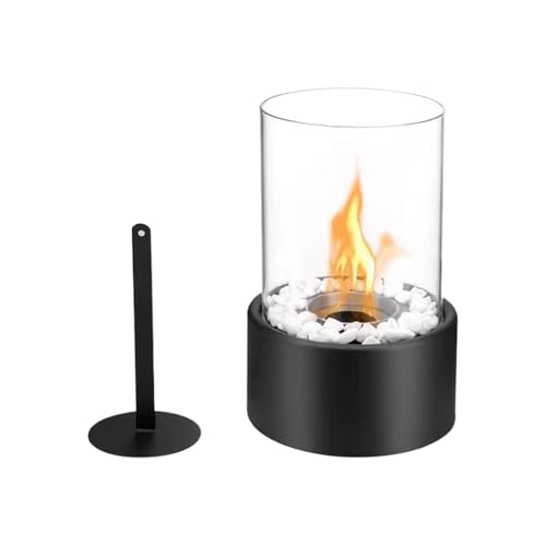 Desktop Fireplace, Outdoor Fire Pit, Alcohol Mantelpiece with Portable Design,