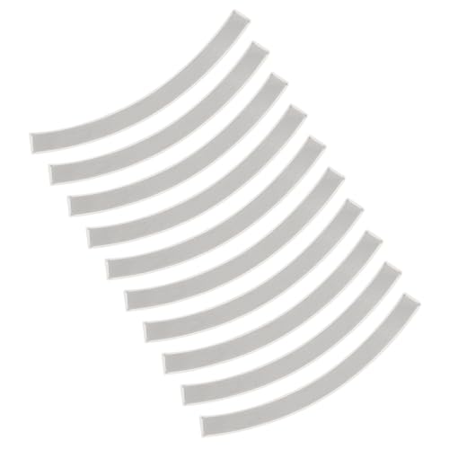 Abaodam 1 Sheet Reflective Sticker Set Reflection Tape Daily Use Bike Sticker Adhesive Reflective Sticker Motorcycle Reflective Tape Bike Accessory Reflective Lattice 3m Adhesive Silver