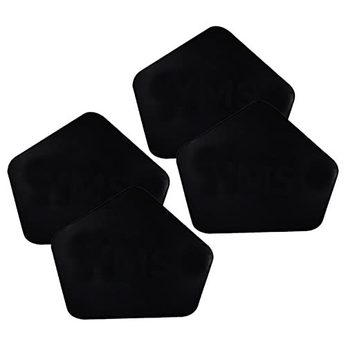 Image of YMS Designer Texture Painting Tool Spatula Special 3D Effect DIY for Wall Decor (Black, Pack of 4)