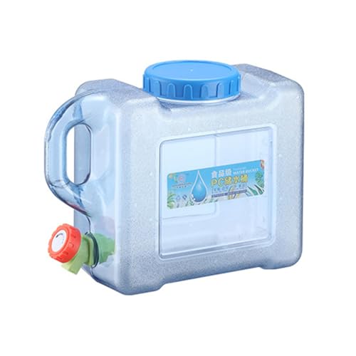 Tragbarer Wasserbehälter mit Zapfhahn für Outdoor-Wandern und Camping