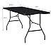 Vampire Killer Folding Table 6ft with Built in Handle & Steel Legs | Heavy Duty Portable | Perfect for Party, Dining, Wedding, Events, Picnic Indoor
