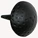 Acorn Clavos Round 1-5/8 Inch Black Iron
