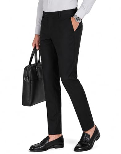 Image of SUNPOINT Formal Pants for Men Office Wear - Premium Regular Fit Formal Trouser for Men, Boys, Gents Bottom Formal wear for Office Meeting, Party, Gathering, Wedding