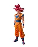 TAMASHII NATIONS S.H.フィギュアーツ ドラゴンボール超 超サイヤ人ゴッド孫悟空〈神の気を纏いし姿〉約145mm PVC&ABS製 塗装済み可動フィギュア 製品画像:8位