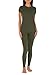 Smart & Sexy Women's Naked Foundation Fashion Basics, Olive Night Tee, Small-Medium