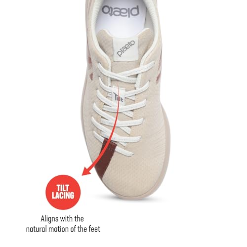 Image of Plaeto Women's Coast Multiplay Sports Shoes| Lightweight Shoes with Breathable Air Mesh | Floease Cushioning for Lasting Comfort
