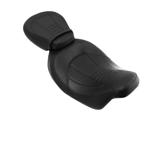 Siège deux places pour Road King et Street Glide 1998-2008 en cuir PU noir