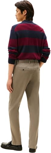 Tommy Hilfiger Herren Chino Hose Denton Brushed Twill Straight Fit, Grau (Hydrogen Grey), 29W/34L – Ansicht 2