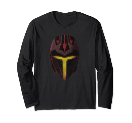 Mandalorian Super Commando t-shirt manches longues Star Wars The Clone Wars coton imprimé geek