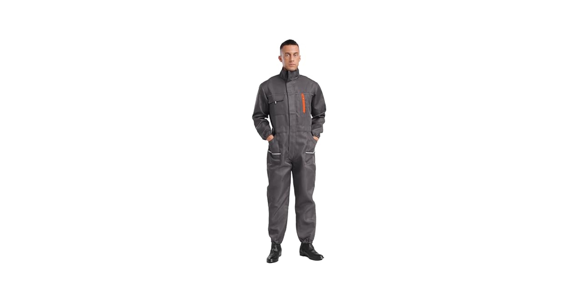 【美品】Tie.Me uniform one piece - GRAY Amazon.com: Sinleey Men's One Piece Multi Pockets Coveralls