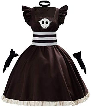 Jibaku Shounen Toilet Bound Hanako Kun Yashiro Nene Cosplay Costume Dress Halloween Lolita School Uniform (M, Brown)