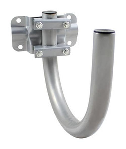 Supporto per antenna parabolica, tipo U, regolabile, resistente, ideale per installazioni esterne e miglioramento del segnale TV.