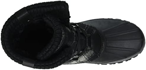 Lugz Women's Stormy Fashion Boot, Black/Charcoal/Grey, 9.5 | Image 4