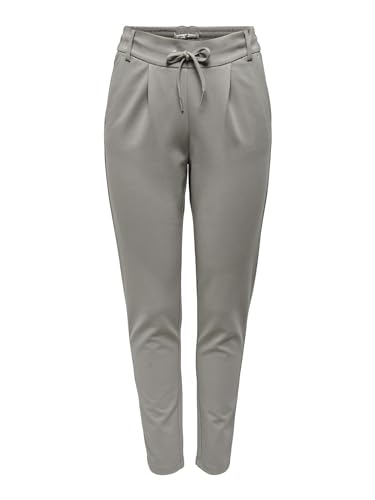 ONLY Damen Onlpoptrash Life Easy Col Pant PNT Noos Trousers 15115847 Rock Ridge L / 30L
