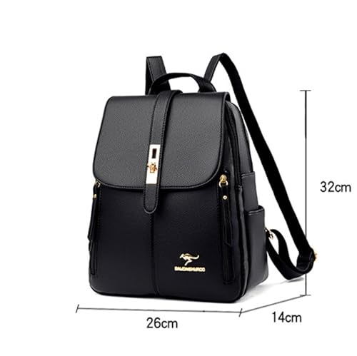 Backpack for Men Stylish Women's Backpack for School and Travel Versatile Travel Bag for Everyday Use(Black)2