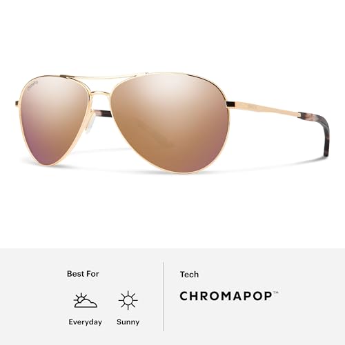 Image of SMITH Langley 2 Aviator Sunglasses - Medium Fit