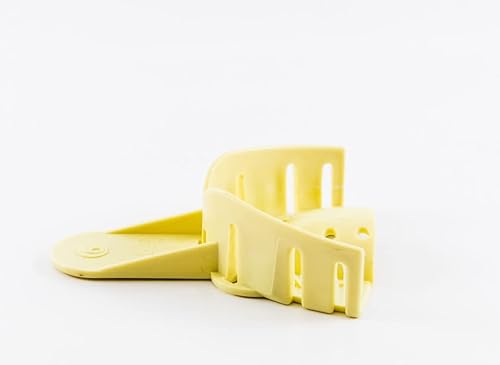 Bandejas plásticas parciales PAU #9 12/Bag de impresión del molde de los dientes superiores anteriores dentales de Grillz