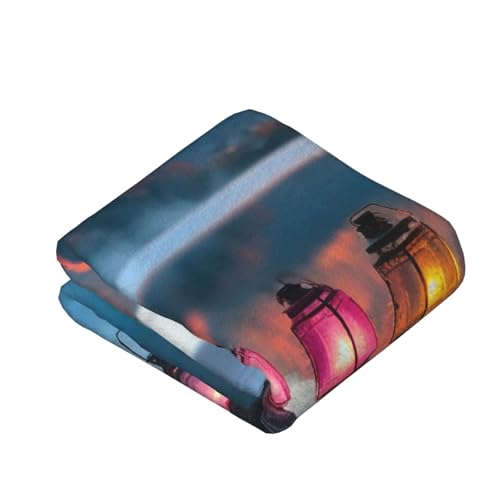 Couverture polaire voyage et canapé pour des soirées cocooning