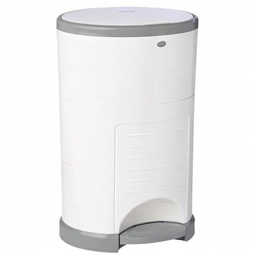 Diaper Dekor 2-10021 Mini Hands-Free Diaper Pail | White | Easiest To Use | Just Step – Drop – Done | Doesn’T Absorb Odors | 20 Second Bag Change thumb #10