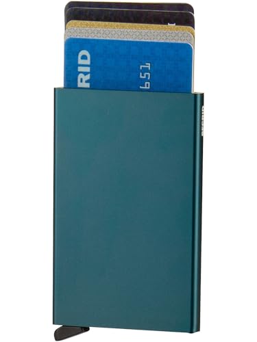 Secrid Men's Cardprotector Travel Accessory Envelope Card Holder, teal, One Size, Card case3