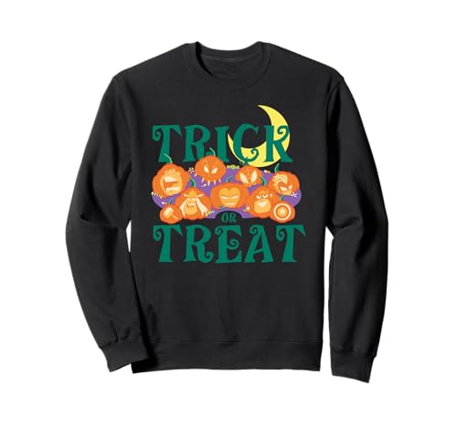 Sweat Marvel Avengers Halloween Trick or Treat noir en coton mix