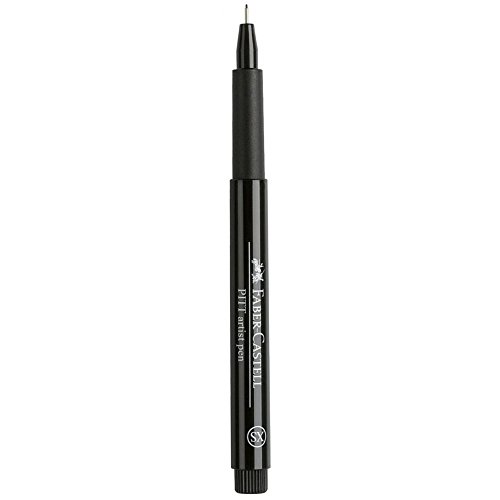 Image of Faber-Castell Pitt Artist Color Pen Set - Pack of 10, XS (Black)