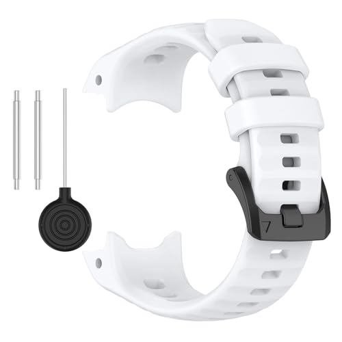 Garmin instinct E 40MM�p�o���h 22MM �x���g ���F �ւ��o���h �V���R���� �_�炩�� �ʋC�� �ϋv�� �X�|�[�c�o���h �A�N�Z�T���[(�}�E���e���z���C�g)